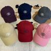 Versatile Casual Baseball Cap Couple Spring And Summer Face Niche R Letter Embroidered Cap