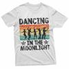 Ballo Sotto la Luna Vintage Anni '70 Danza Retro T-Shirt Unisex