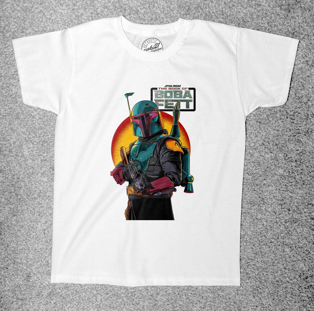 Star Wars 005 Boba Fett Childrens/Kids Adult T Shirts/t-shirts