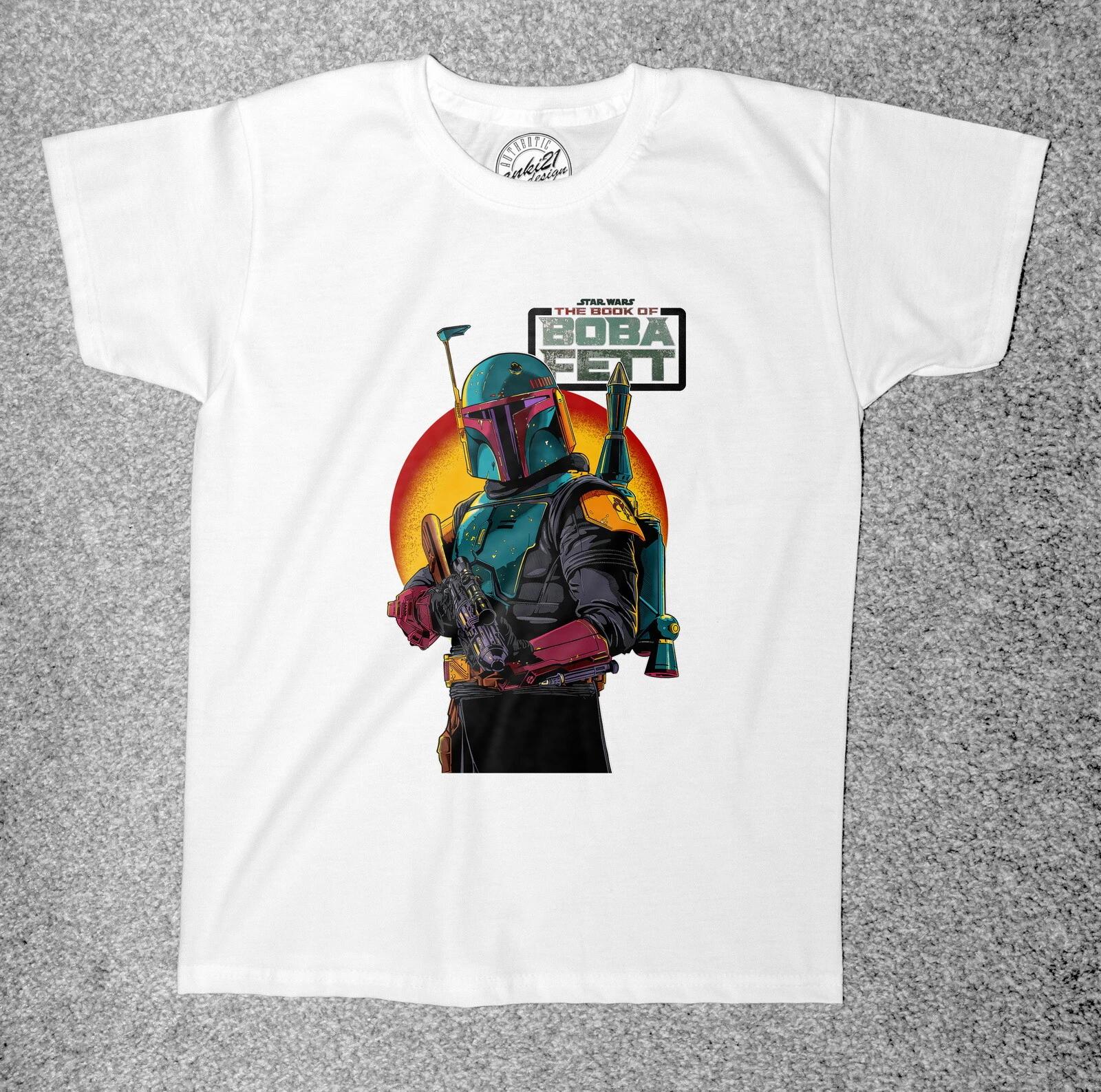 Star Wars 005 Boba Fett Childrens/Kids Adult t shirts/t-shirts 110