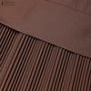 ZANZEA Abito casual musulmano da donna, girocollo, manica lunga, ampio, plissettato