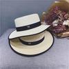 Beach Hat Large Brim UV-proof Flat Top Fashion Summer Women Visor Cap for Outdoor