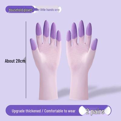 Durable Waterproof Latex Dishwashing Gloves