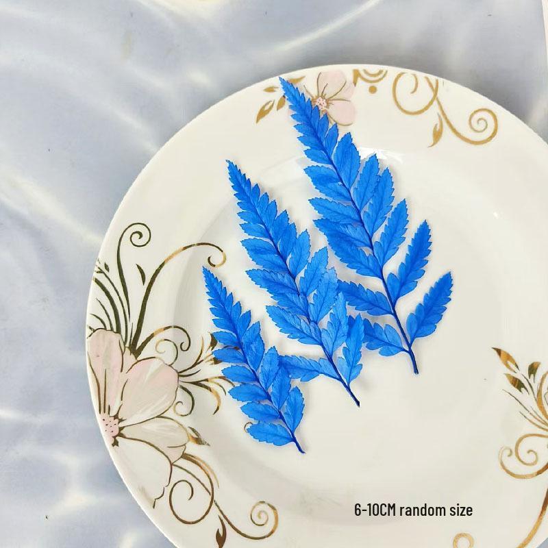 Blue Series Dried Flower DIY Kit: Hydrangea, Thousand-Layer Gold, Eucalyptus Leaf Souvenir Decoration