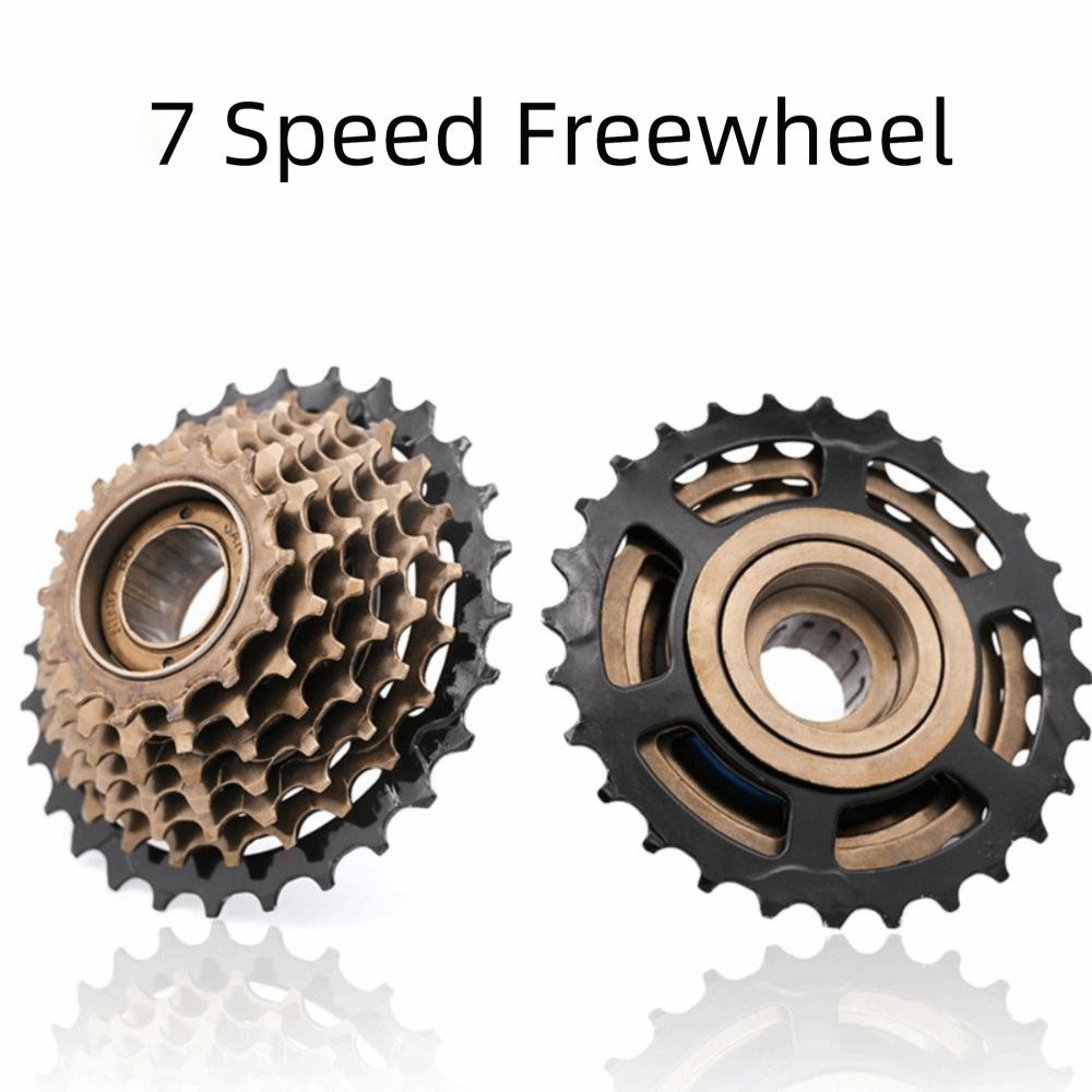 High-Carbon Steel Bike Freewheel 14T-28T Bicycle Freewheel Cycling Accessory