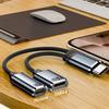 Rozdzielacz USB C Typu C Podwójna Wtyczka 100W Adapter Szybkiego Ładowania Kabel Rozdzielający Typ C Męski do Podwójnego Żeńskiego Kabla dla Telefonu