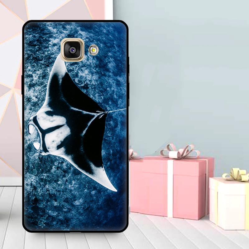 Animal Manta Ray Case For Samsung Galaxy J7 J5 J3 2017 J1 A3 A5 2016 A9 A7 A6 A8 J8 2018 J6 J4 Plus Cover