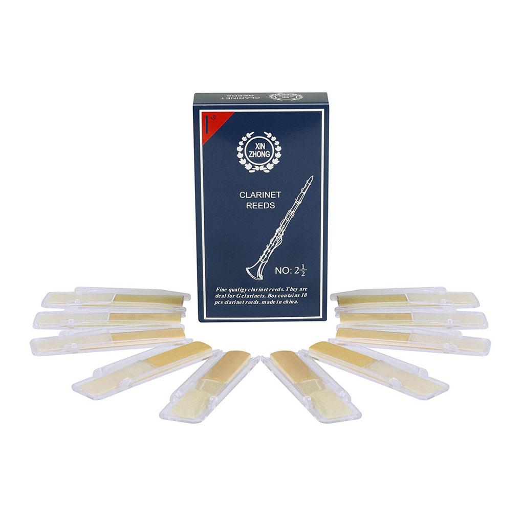 10Pcs Reed Clarinet Plate Strength Smooth Supplies Auxiliary Clip Craftsmanship Protection Whistle Parts Stabilization