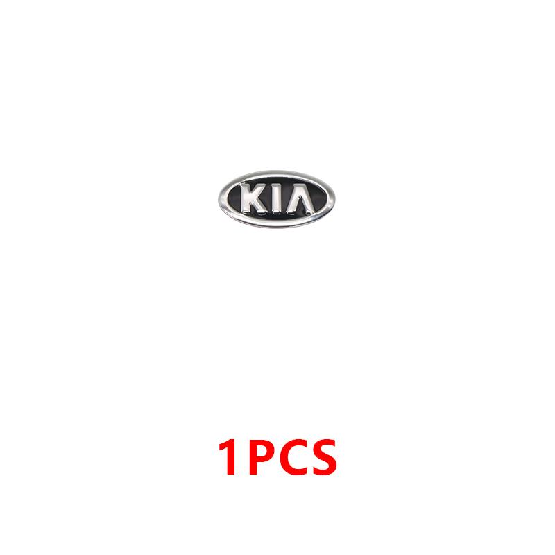 DZMX1 Car Remote Key Emblem Sticker Aluminum Keys Decoration Decal For KIA K9 Sportage Niro K5 Carnival EV6 EV9 EV3 Forte K8 Stinger