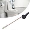 Zinc Alloy Toilet Flush Handle Side Mount Toilet Tank Lever Toilet Handle Replacement  Home Use