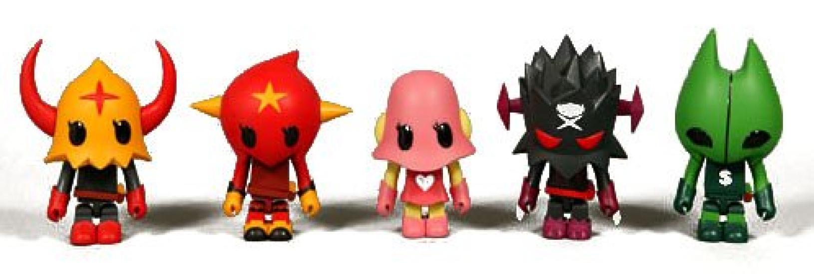 

KUBRICK EVIROBOY Series 1 set PVC painted trading action 5-piece (ABS & figures)