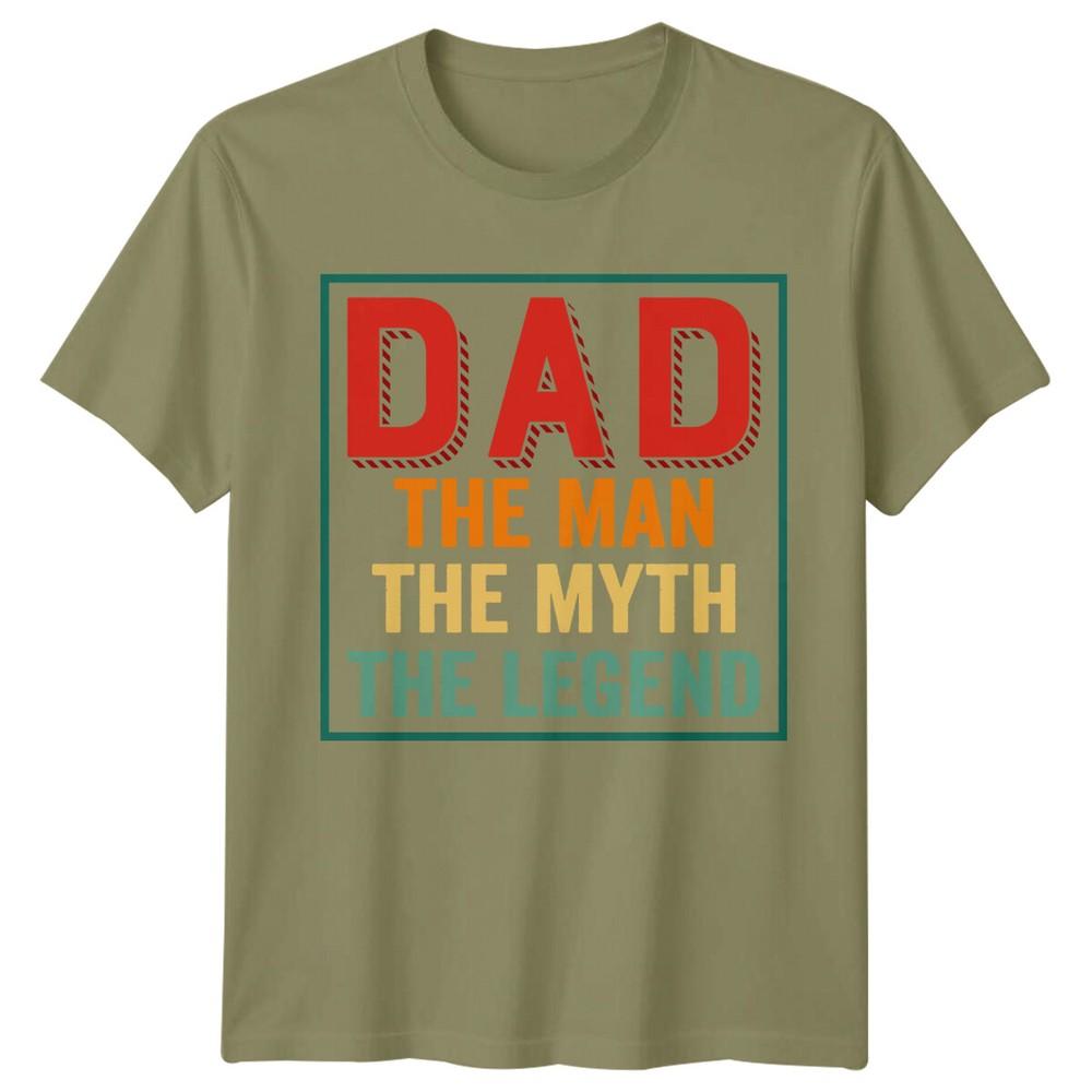 Dad The Unisex Myth Legend Fathers Day Unisexs TShirt Gift