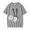 Summer Unisex Fashion Art Aesthetic Trend T-shirt Men's Casual T Shirts Yoshitomo Nara Bunny Girl No Graphic Tshirt
