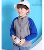 Kayiyasu Girls and High No Sizes Kids' Jacket, Boys, Outerwear, Neck, Fluffy, Spring/Autumn, Hood, School/Kindergarten, 110-160 (160 Gray)