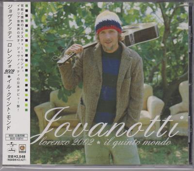 CD JOVANOTTI - Il Quinto Mondo  UICM1023 Soleluna 2002 Japan ObiWorld Music Used