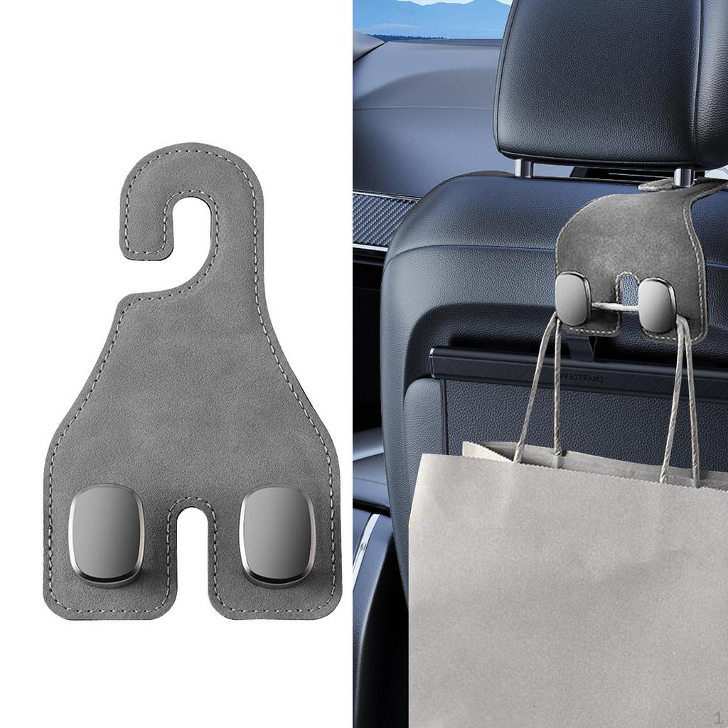 Headrest Hook, Seat Back Organizer Purse, Universal Grocery Bag, Truck, Vehicle, Cup Holder