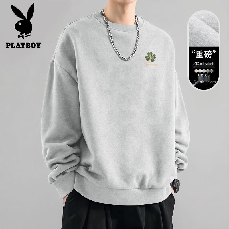 PLAYBOY Men's Casual Crewneck Sweatshirt