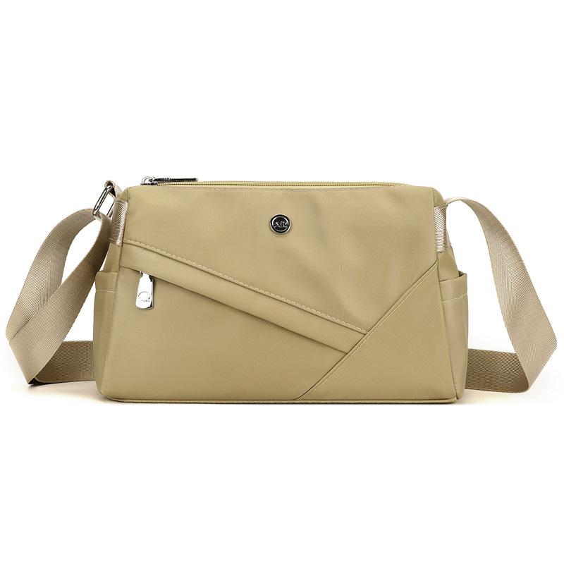 

Женская сумка через плечо Сумка для пожилых матерей среднего возраста Сумка на плечо Легкая нейлоновая сумка жёлтый