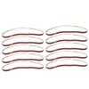 10pcs 240 Grit Sanding Belt 533 X 9mm Abrasive Band Strap Aluminum Oxide Sandpaper  Rust Removal