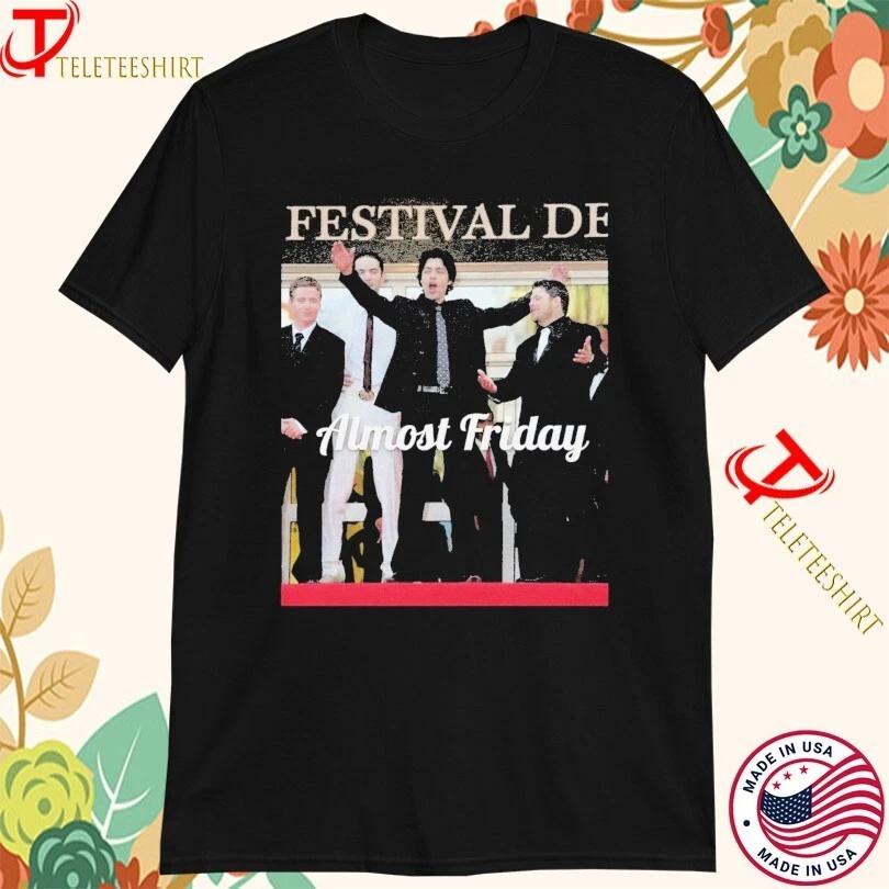 Almost Friday Entourage Festival T-shirts L