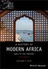 Libro A History of Modern Africa : 1800 To the Present