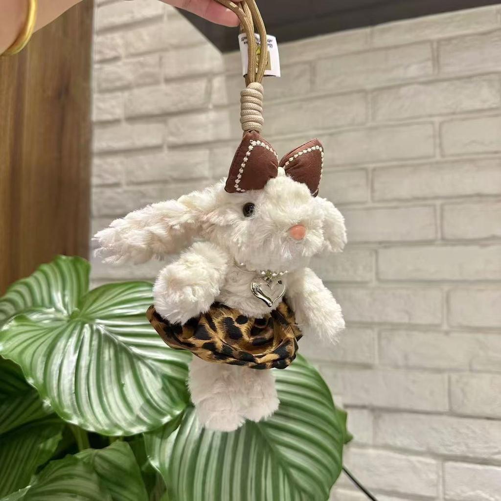 Bonnie Bunny Plush Keychain: Cute Girl Doll Bag Charm & Bestie Birthday Gift