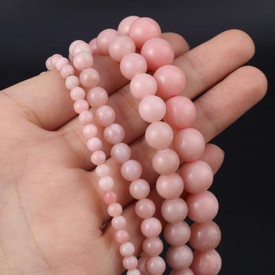 1 provázek Energetické přírodní kameny Kulaté korálky, Reiki Léčivé Opálové drahokamové korálky pro výrobu šperků DIY Náhrdelníky Náramky Kotníkové doplňky Řemesla 38 cm