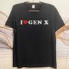 Men tshirt Anime Cotton Tshirt for man Brand summer For men t shirt I Love Gen X Short Sleeve Relaxed Fit Oneck Top tees