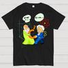 Albert Einstein Pythagoras Physik Mathematik Wissenschaft Unisex 100% Baumwolle Sommer Lässig Kühl Locker T-Shirt