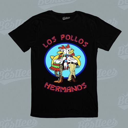 Los Pollos Hermanos Chicken Shop Breaking Bad Chemistry Walter Tv T-Shirt S разноцветный