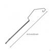 Portable Camping Lamp Stand Lightweight Hanging Hook for Campers
