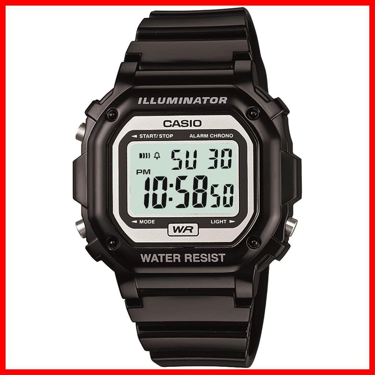 Used [Limited Quantity] [Domestic Genuine Product] F-108WHC-1AJF Standard Black Watch [Casio]