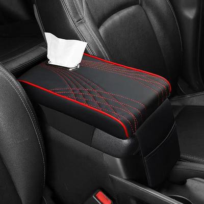 Universal Car Armrest Box: Heightening Pad, Pillow, and Storage Cover