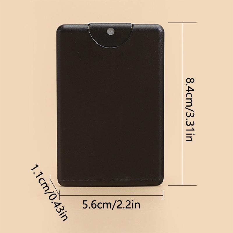20Ml Refillable Perfume Spray Bottle Portable Card Spray Bottle Hand Sanitizer Alcohol Snap Bottles Travel Sub-Packing Bottles