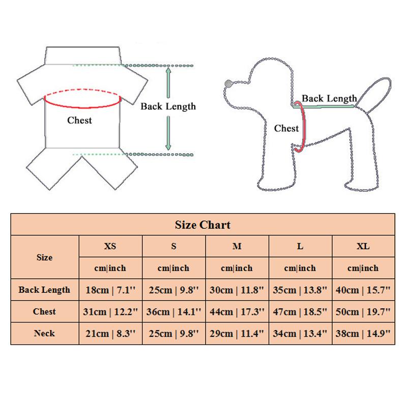 Letter Printed Dog Hoodies for Small Medium Dogs Warm Cotton Pet Clothes for Chihuahua Yorkie Bulldog Sweatshirt Hooded Pullover