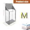 1pc Foldable Wall Hanging Mesh Laundry Basket Over the Door Laundry Hamper Portable Hanging Hamper For Bathrooms And Dormitory