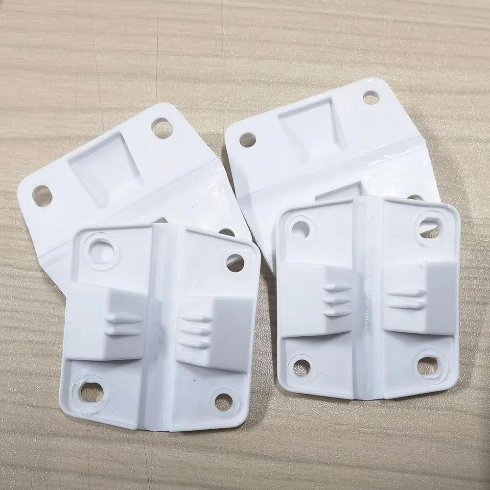 Plastic For COOLER PLASTIC HINGE SET REPLACEMENT 2x HINGES 8x SCREWS 5283-1141  4*16mm Screw Furniture Hardware