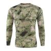 2025 Men's European and American Digital Retro 3D Printing Casual Long-sleeved Crew Neck T-shirt Sports Jumper Sweater