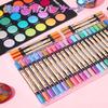 DUULEMANG Acrylic 30 Metallic Dot and Fine Metallic Markers for Ink Notebooks Markers, Colors, Colors, Tip, Waterproof, Quick-Drying, Double-Ended,