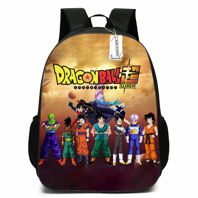 Аниме Периферия Dragon Ball Рюкзак Dragonball Студенческая Школьная Сумка Wukong Полиэстеровый Рюкзак Рюкзак Backpack