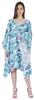 Moomaya Women  s  Short  Tunic  Kaftan  Casual Kimono Mini Beach Dress Swimsuit Cover Up