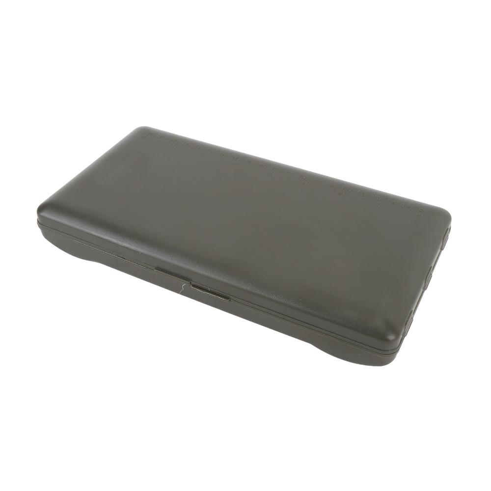 PP Fishing Rig Container 24*12.4*3.5cm Fly Fishing Tackle Box  for Carp Fishing