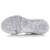Li Ning Wade Fission 6 Slip Resistant And Abrasion Resistant Coverage Mid Top Basketball Shoes Men's White ABAQ031-2