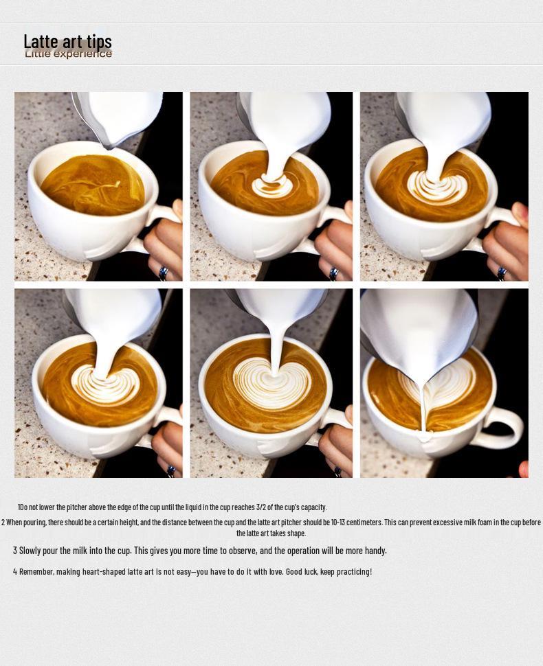Thickened Stainless Steel Milk Frothing Cup with Scale - Japanese Style for Latte & Melting Wax