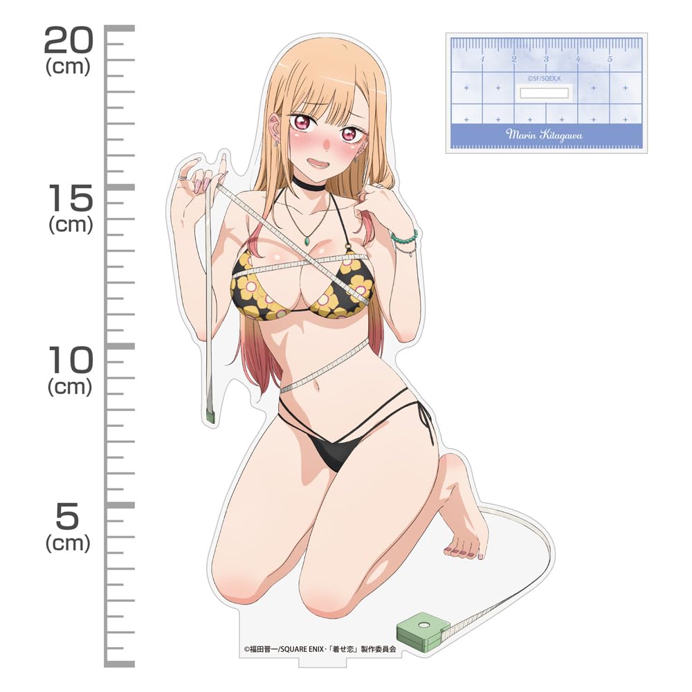 [Official] 2D COSPA TV Anime "My Dress-Up Doll Falls In Love" Original Illustration: Kitagawa Marin Acrylic Stand (Large) - Exciting Measurement Ver.