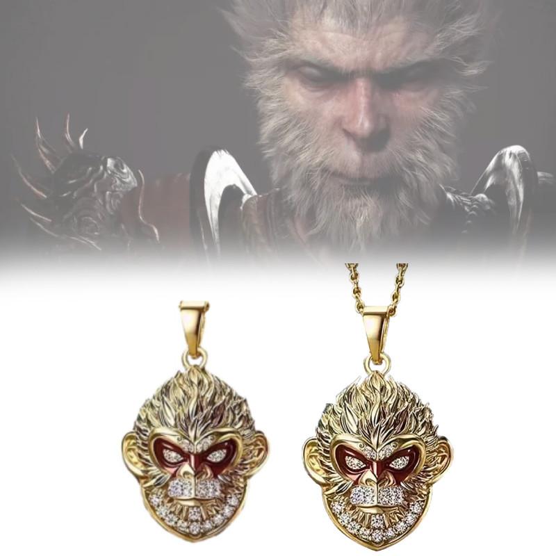 Black Myth Wukong Necklace Pendant Game Peripheral Gift Accessories Collection