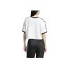 Adidas Originals Loose Fit Soft Comfort Fashion Short Sleeve T-Shirt Women White JC8150
