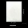 5 Pezzi Pellicola Plastificatrice Olografica A4 Impermeabile Trasparente Foglio Adesivo Autoadesivo Cuore Stelle Pellicola Plastificatrice a Freddo Trasparente