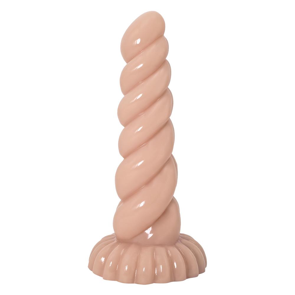Realistic Gradient Alien Dildo Anal Plug Female Masturbator 