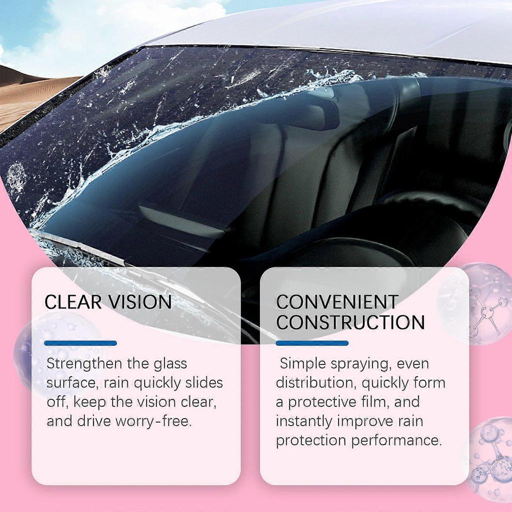 Rayhong Car Glass Cleaner Car Windshield Oil Film Remover Glass Cleaner